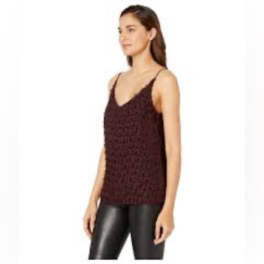549- 1State NWT Eggplant Purple Adjustable Spaghetti Strap Size Medium
